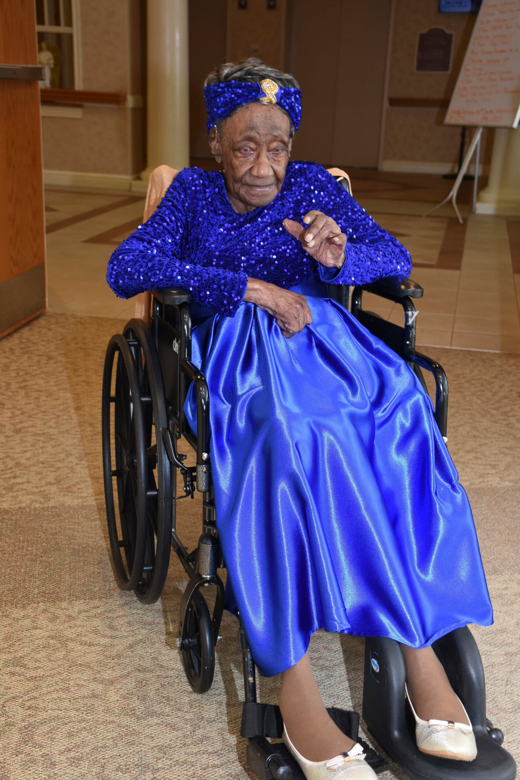 La estadounidense que acaba de cumplir 116 años rodeada de cuatro generaciones y es la segunda más longeva del mundo