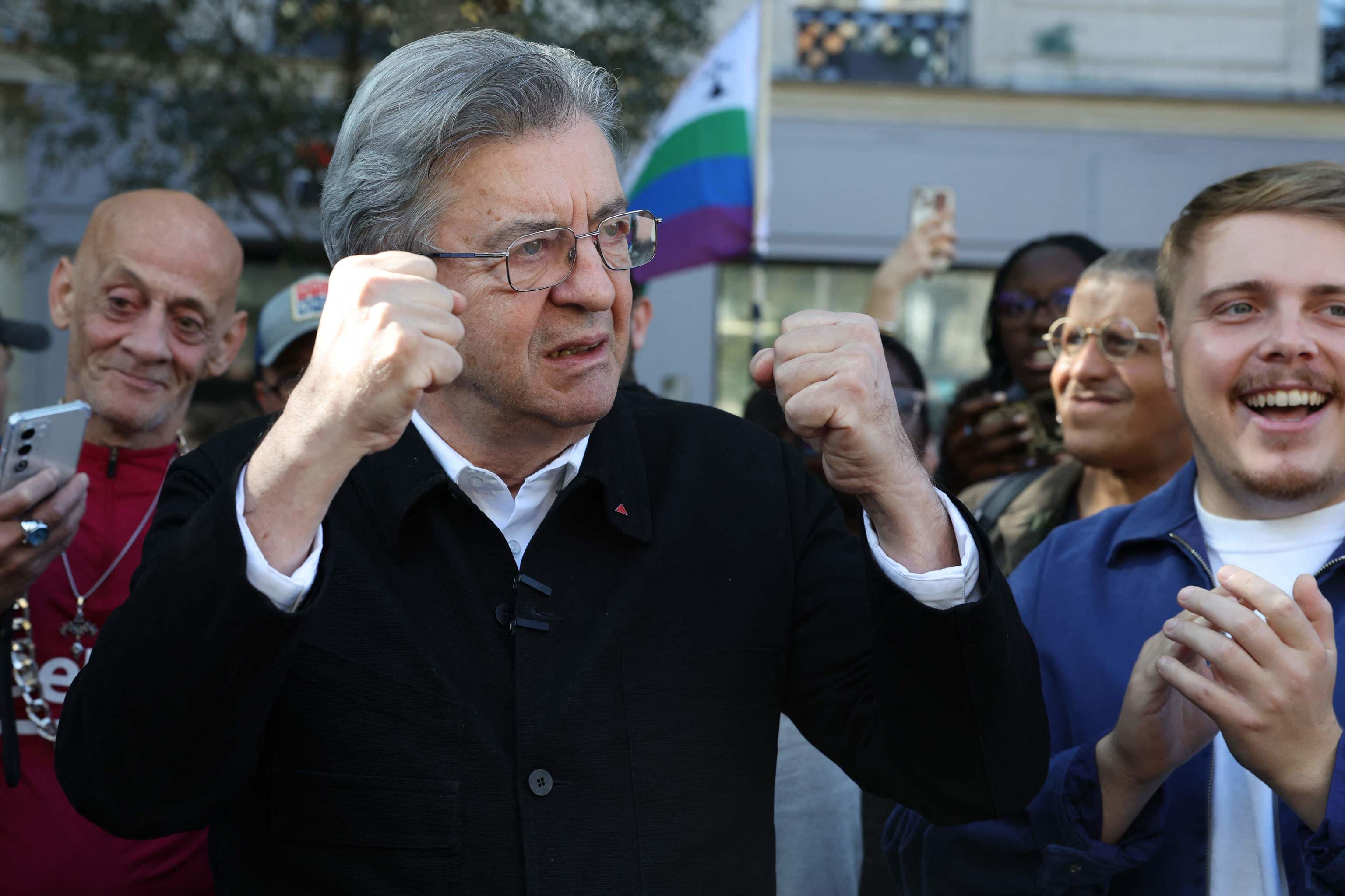 La sombra de Mélenchon tras la revuelta estudiantil: el 76% de los franceses cree que el líder de LFI está manipulando a los jóvenes con fines electoralistas