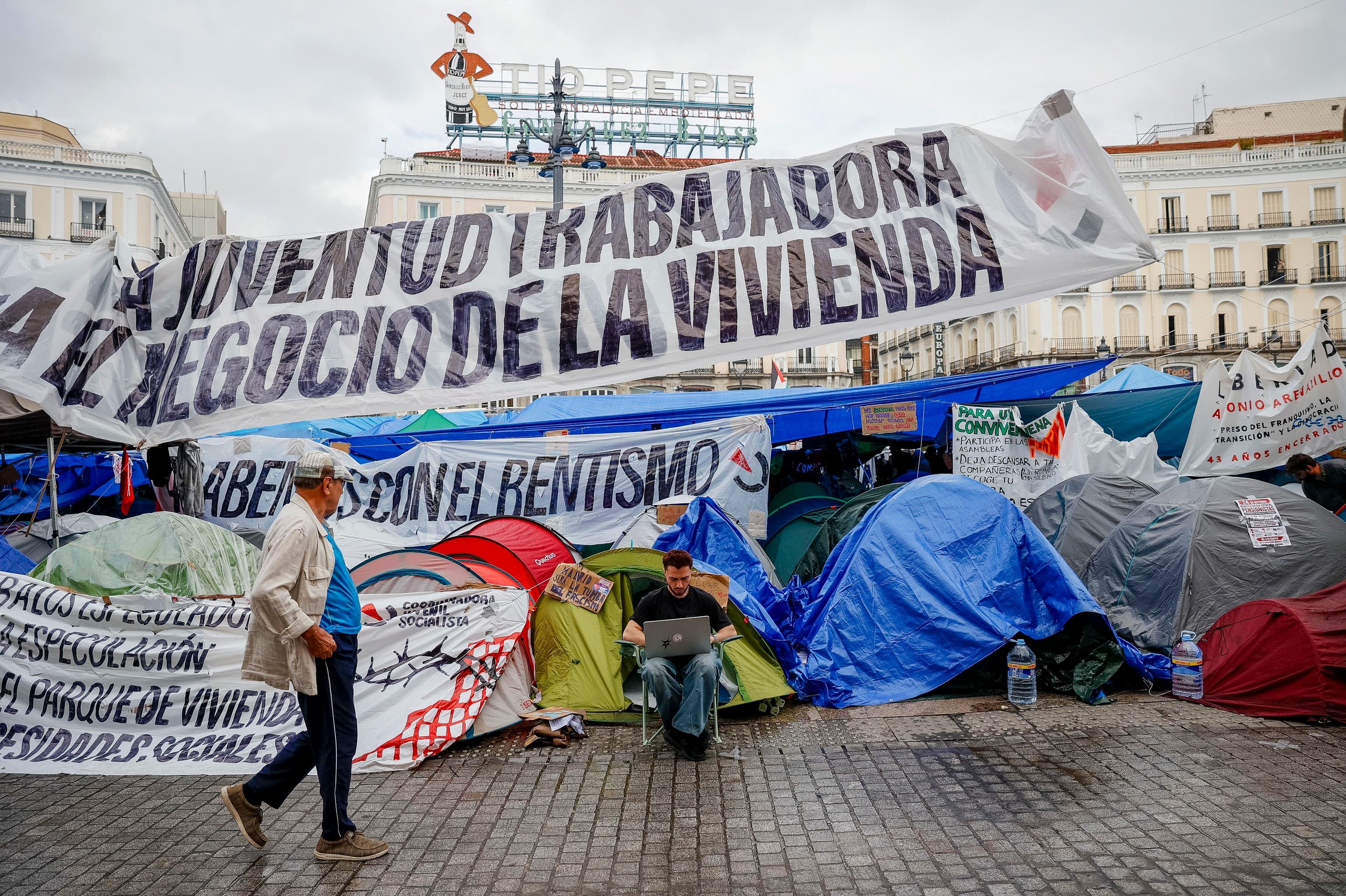 La primera huelga general en la era Sánchez: por la vivienda, en vísperas de unas elecciones y con apoyo del propio Gobierno