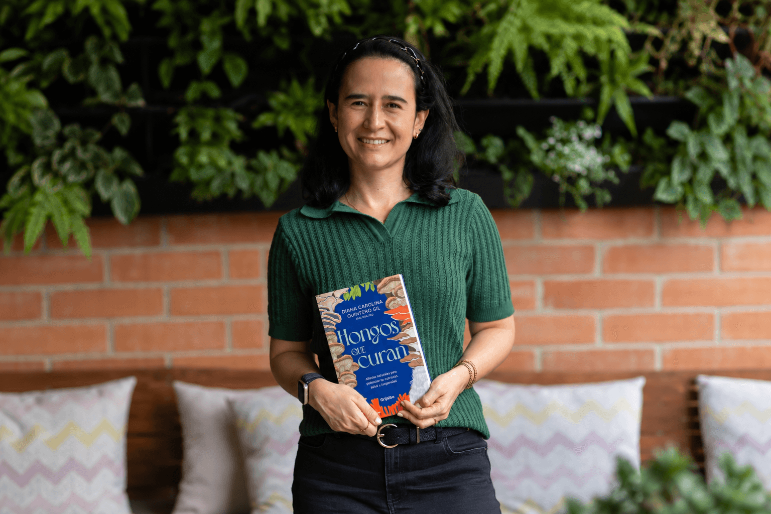 Diana Quintero, bióloga experta en hongos: "El reishi no detiene el envejecimiento, pero ayuda a manejar la inflamación"