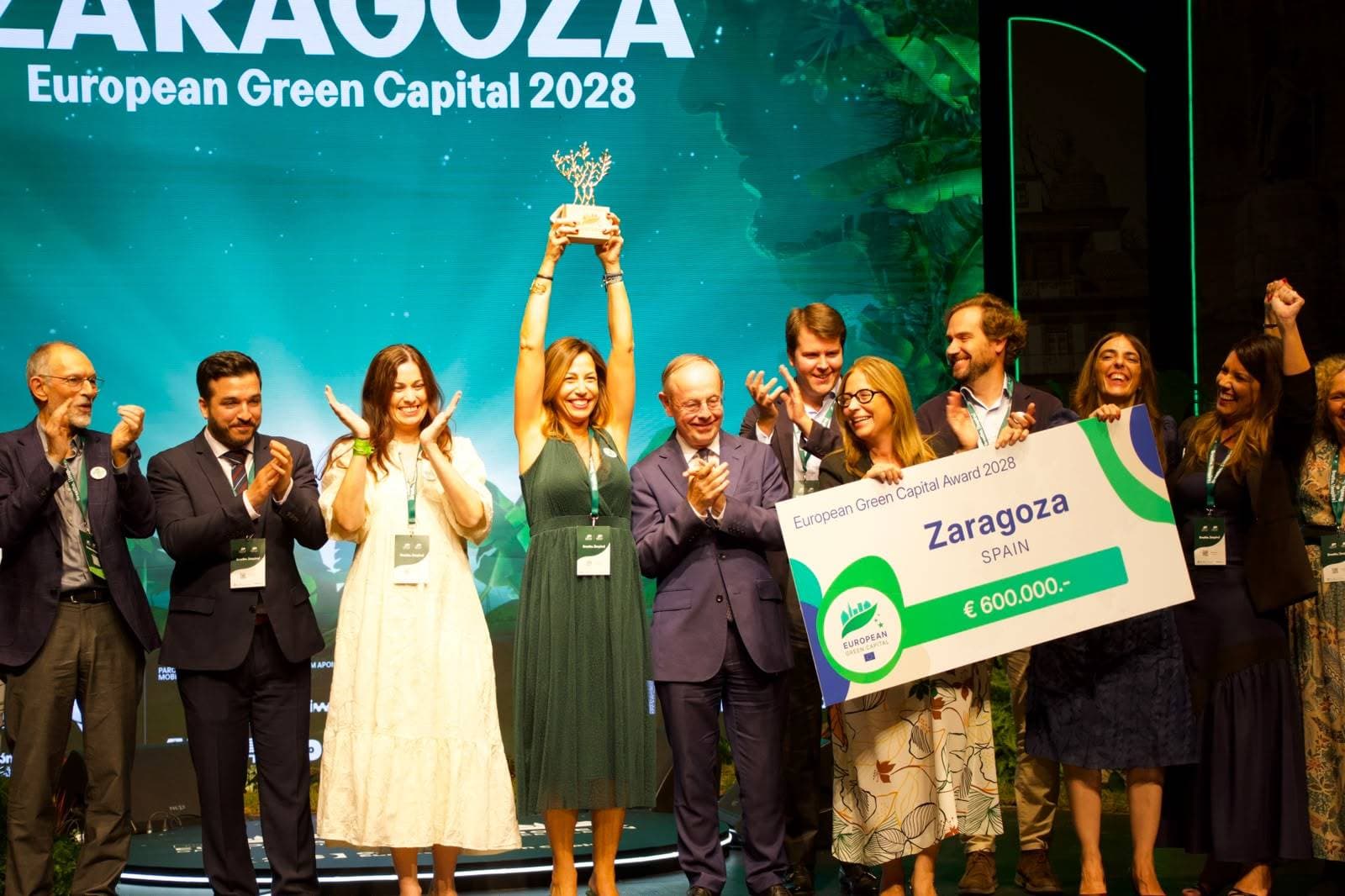 Zaragoza es reconocida como Capital Verde Europea 2028 por sus políticas ambientales y su compromiso con la sostenibilidad