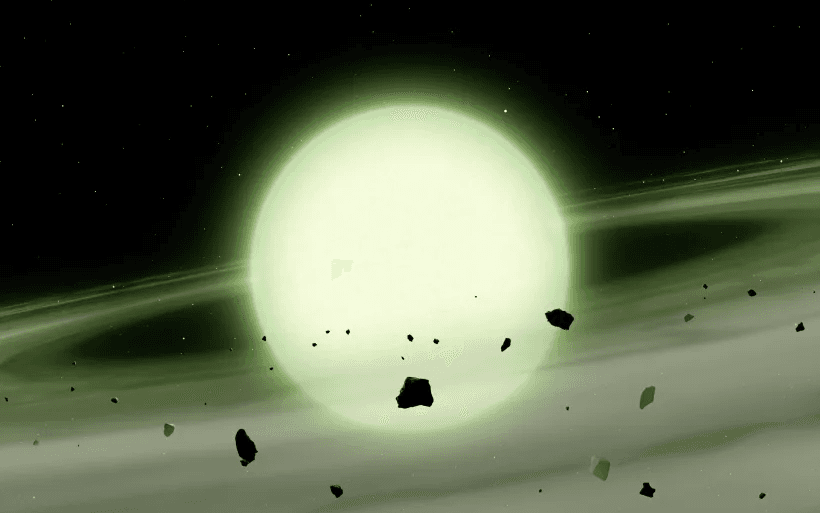 Calculan el color de las estrellas enanas blancas: algunas son verdes