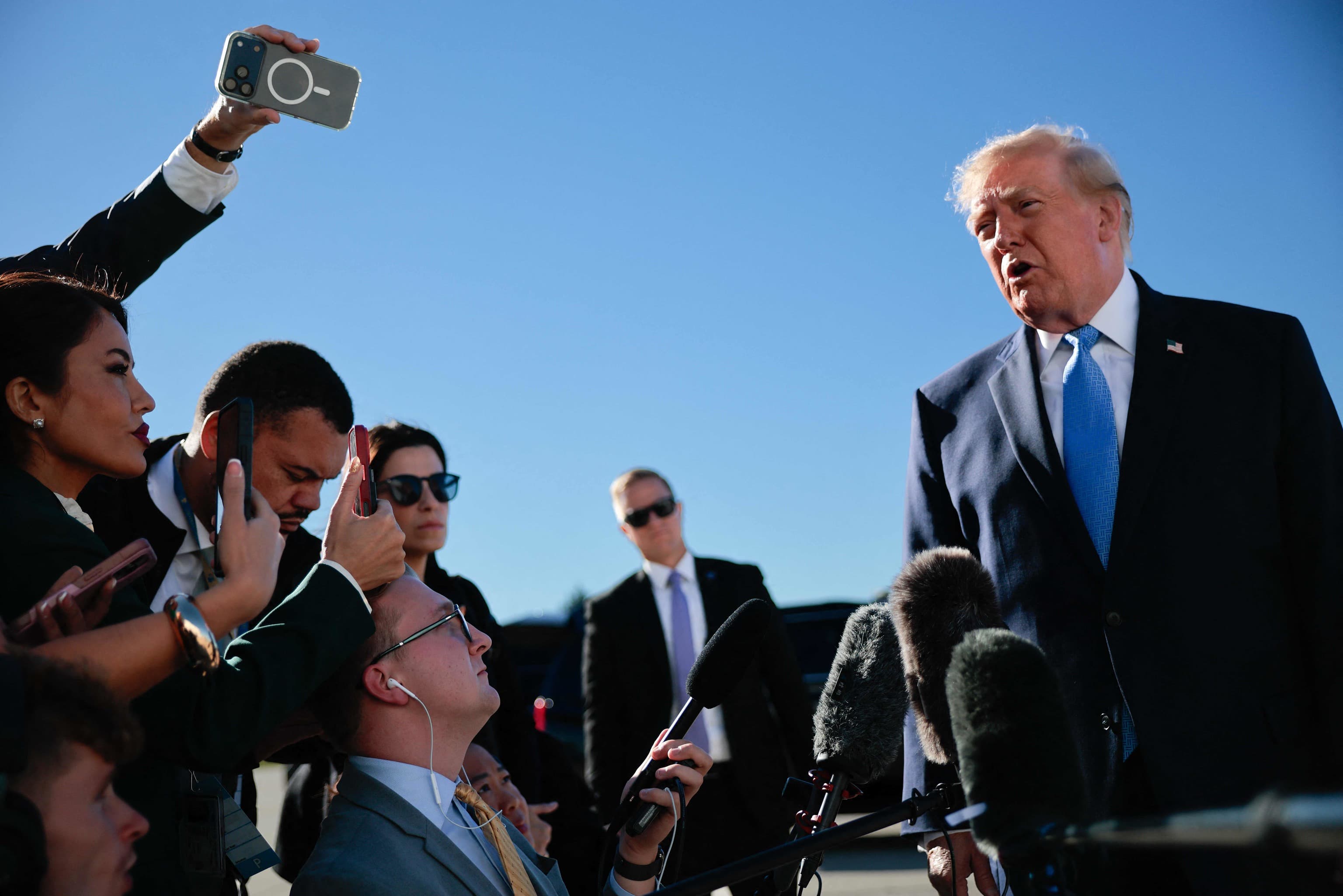 Trump cree que hubo un "fraude" en la victoria electoral de Lula en Brasil