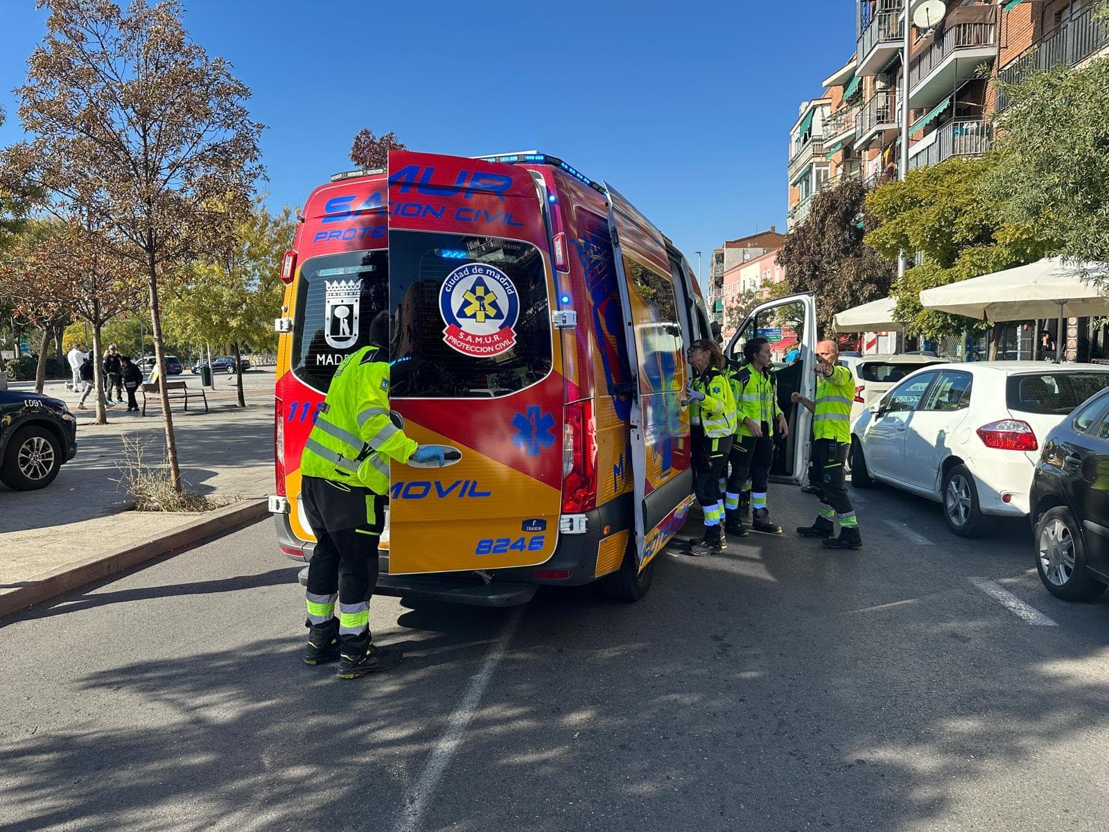 Herido de gravedad un hombre de 35 años tras ser apuñalado en el abdomen en Puente de Vallecas