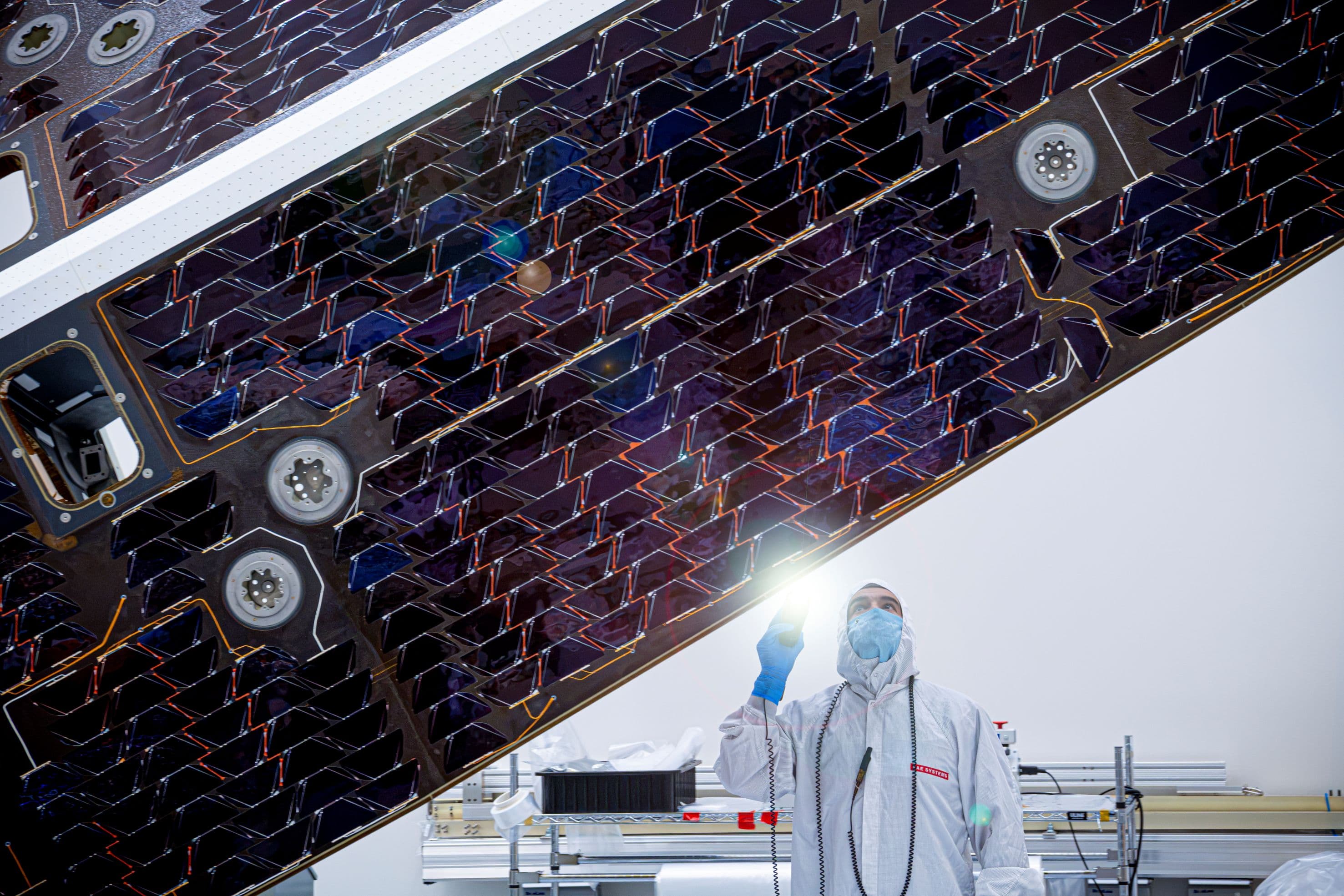 NASA's Neo Surveyor Sunshade