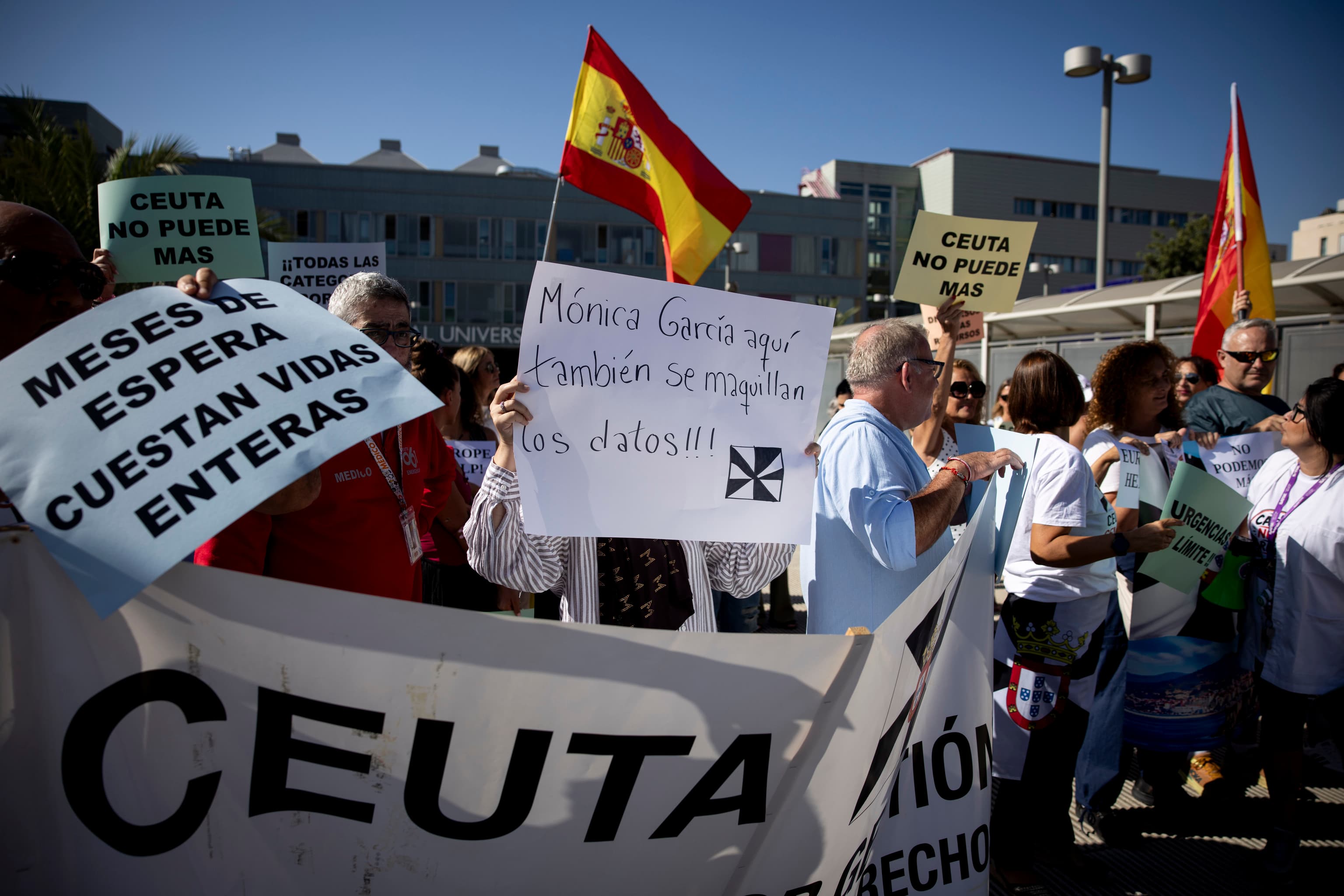 Los médicos y enfermeras de Ceuta desconvocan la huelga y acusan de boicot a Sanidad