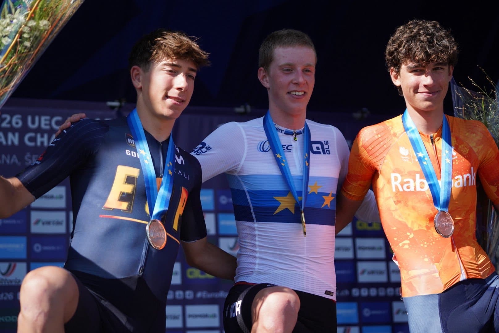 Continúa la fiesta española en el Europeo: Aitor Martínez, plata en la ruta júnior