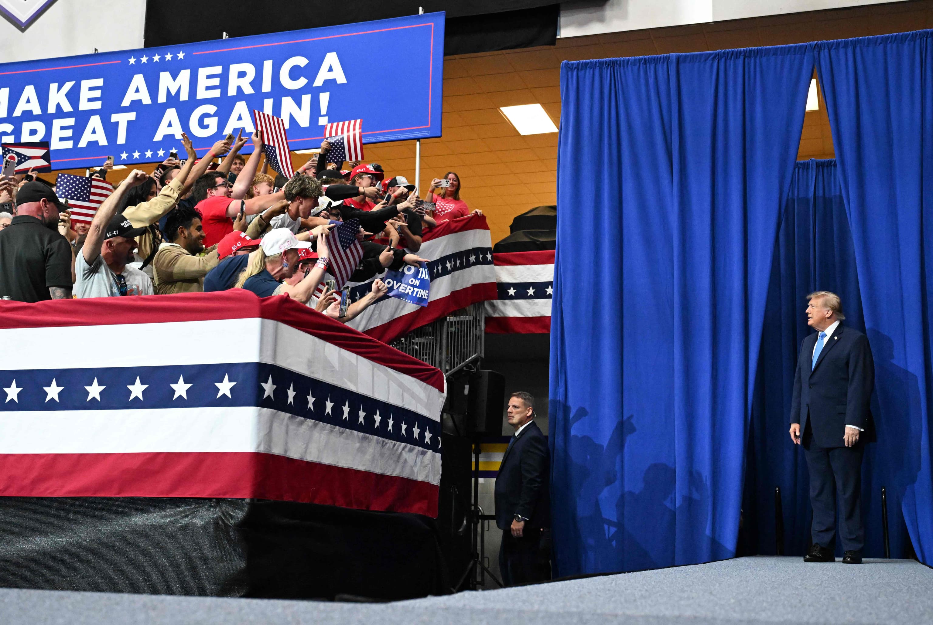 Trump multiplica sus viajes a estados en liza ante las malas proyecciones de las encuestas