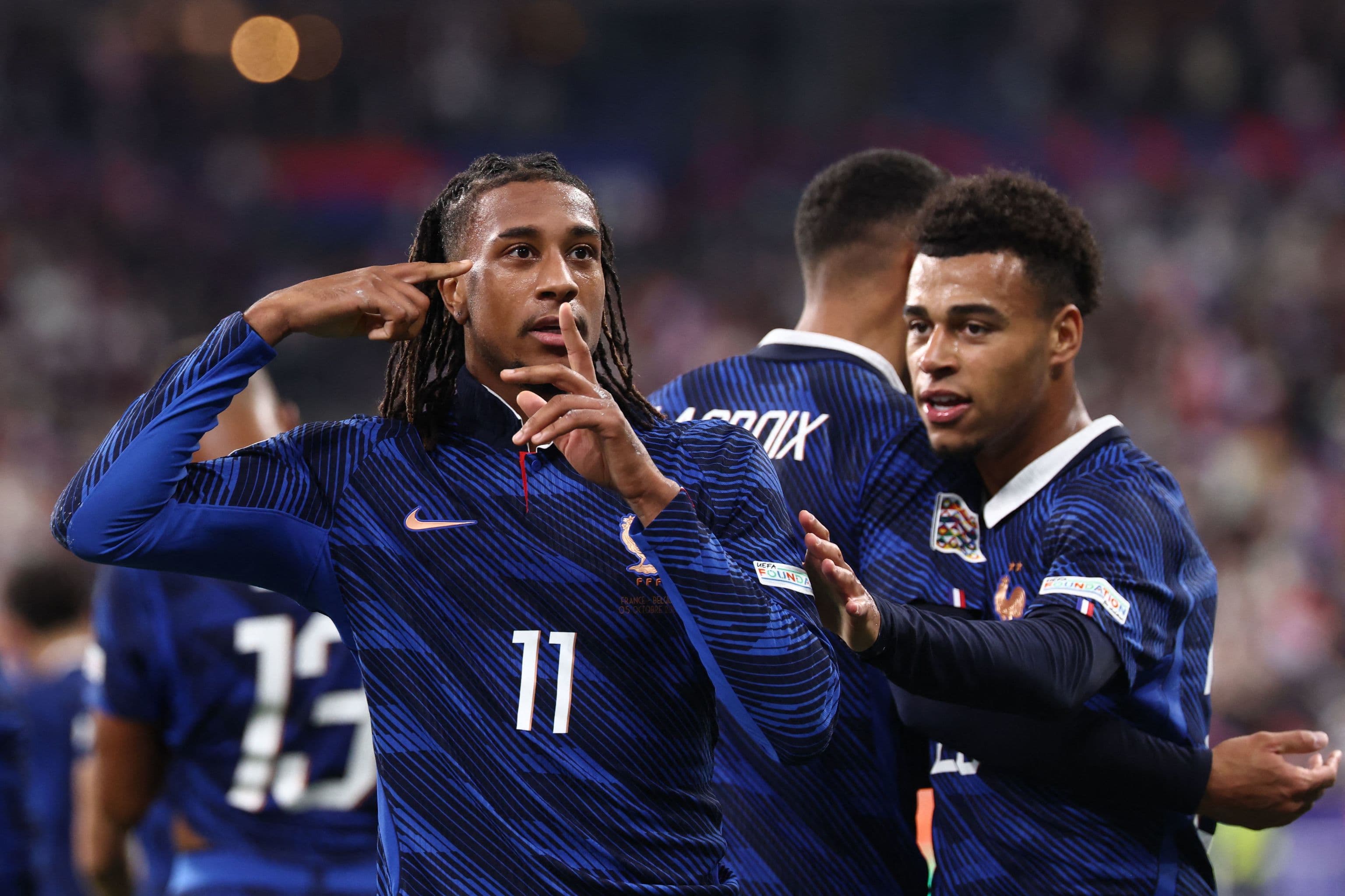 Michael Olise desatasca a Francia y Zidane consigue la victoria en el Stade de France