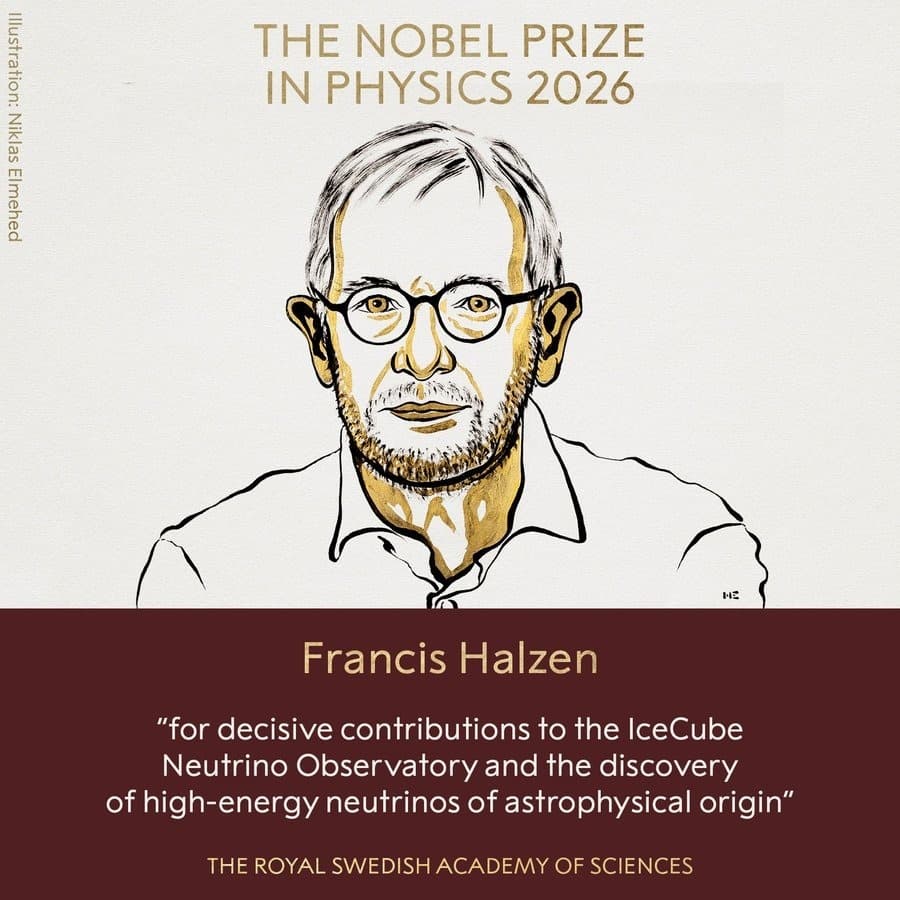 Francis Halzen gana el Nobel de Física por descubrir el origen de los neutrinos de alta energía, "las partículas fantasma" que llegan del espacio exterior