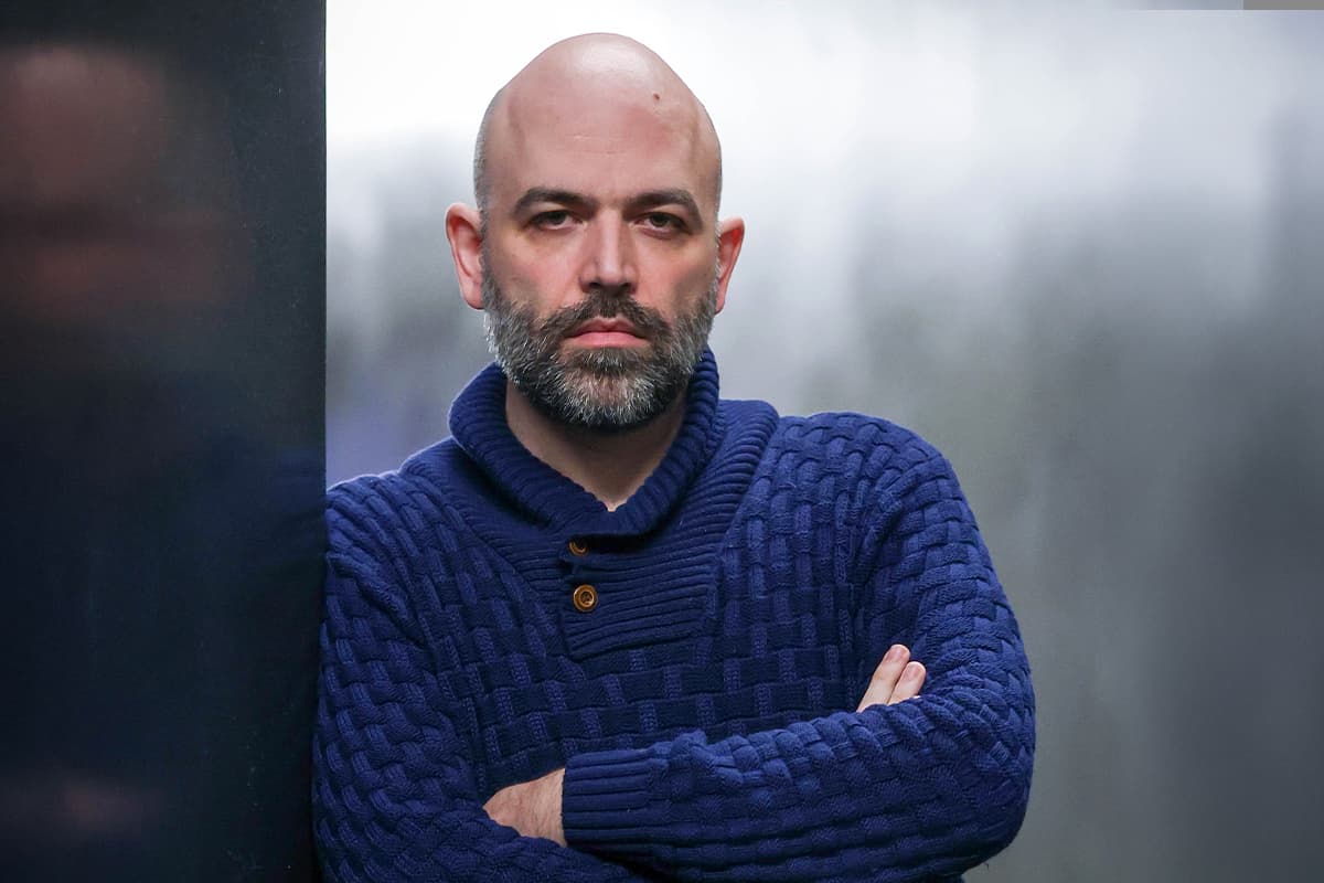 Roberto Saviano: "A mí la mafia ya me ha roto la vida. No se puede vivir así"