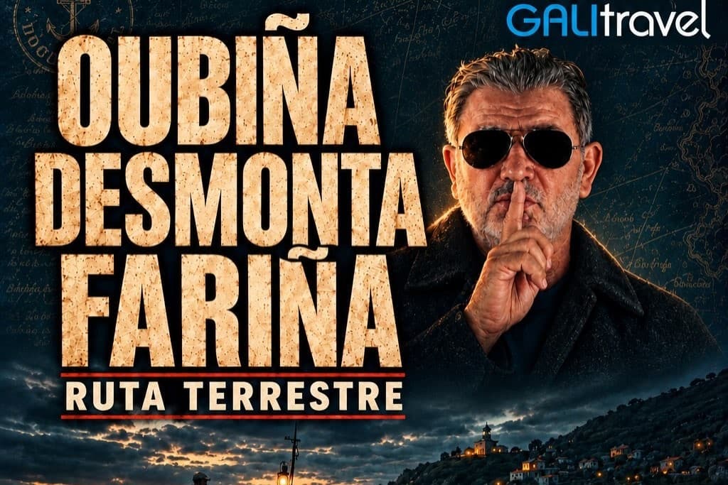 Laureano Oubiña vuelve a la carga tras el veto de la Xunta: una ruta terrestre de 185 euros por persona para "desmontar Fariña"