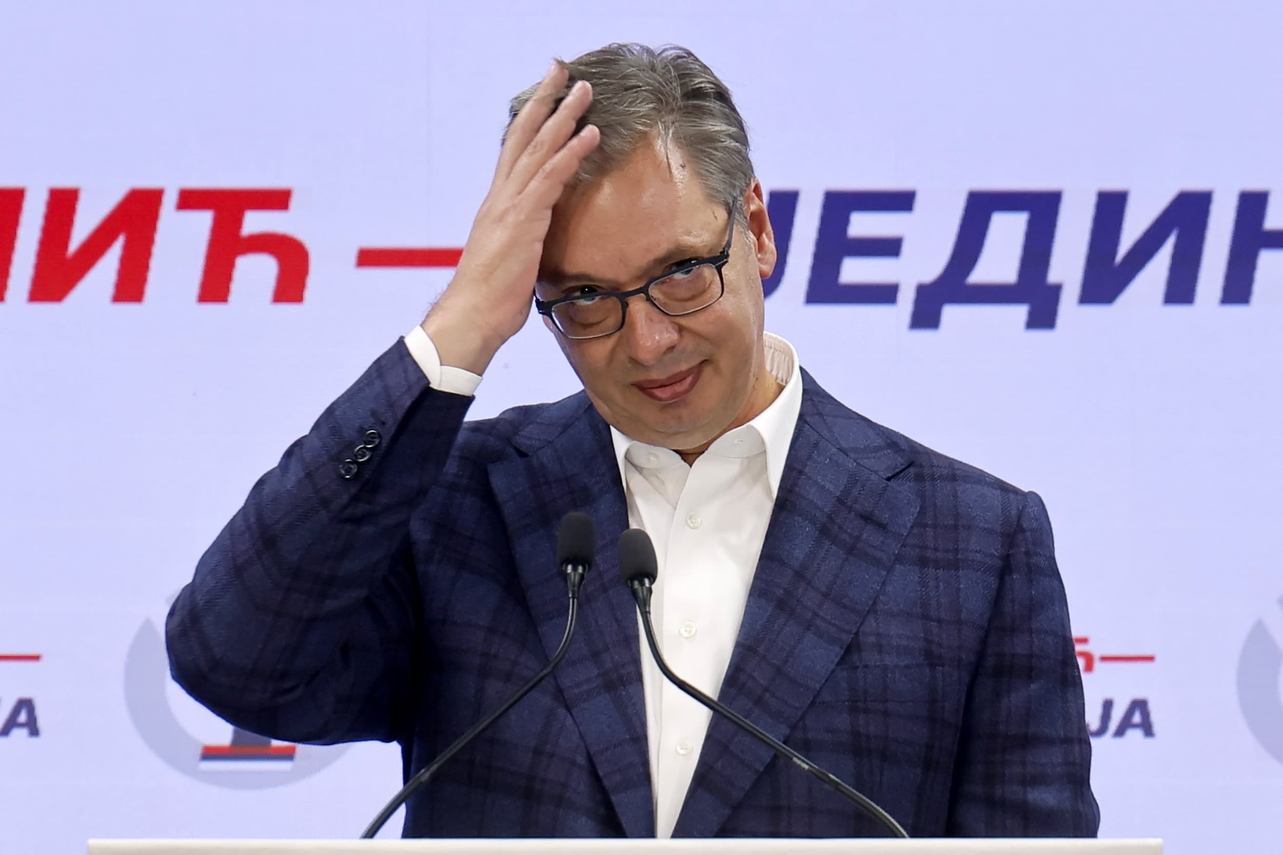 Aleksandar Vucic reconoce la victoria por mayoría absoluta de la Lista Estudiantil en las elecciones en Serbia